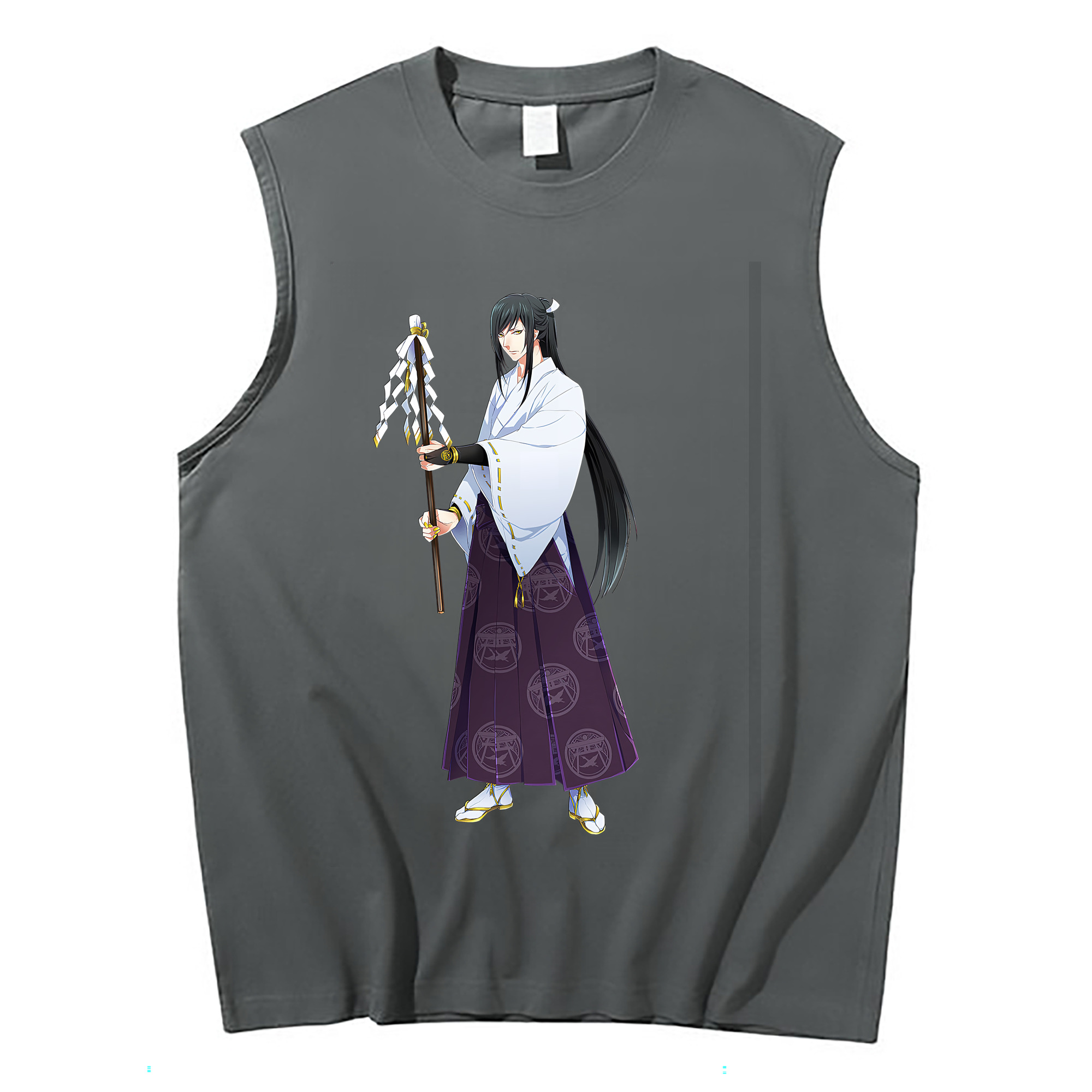 （画像用） 刀剣乱舞 Touken Ranbu コットン100％タンクトップ（フロントプリント）